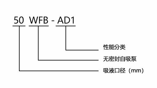 自吸泵型號(hào)意義圖 自吸泵型號(hào)意義圖
